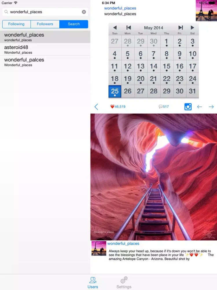 Imero Chronology for Instagram iPad  Ekran Görüntüleri