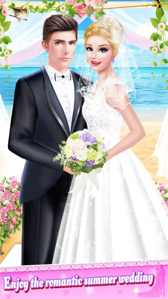 تصاویر Romantic Dream Wedding Beauty Salon - Summer Spa, Makeup and Dressup Game for Girls