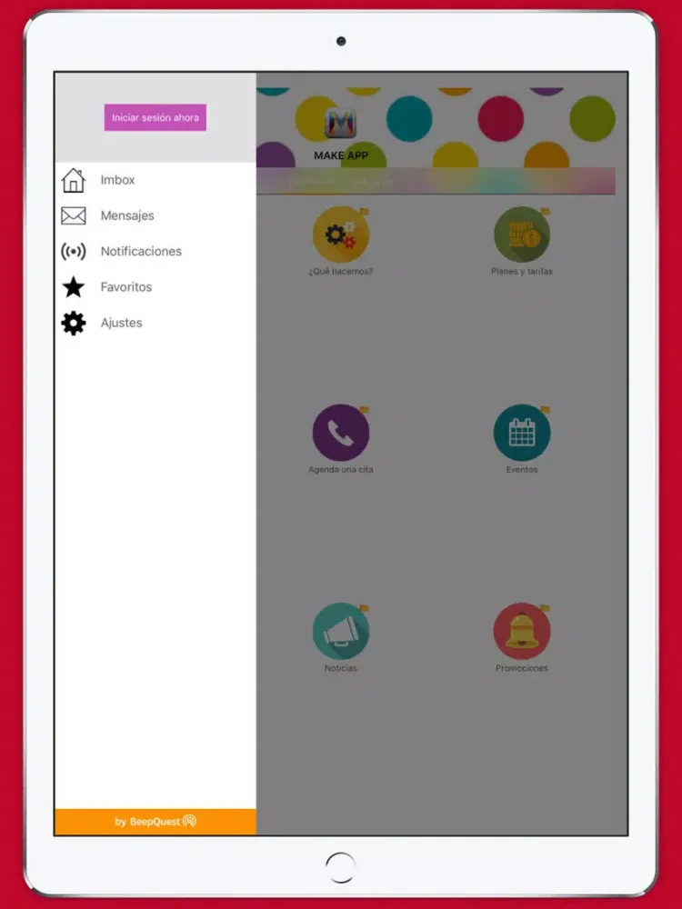 Make App iPad  स्क्रीनशॉट