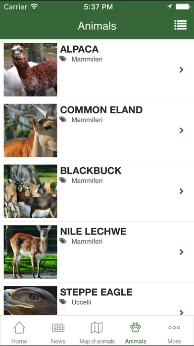 Le Cornelle wildlife park スクリーンショット