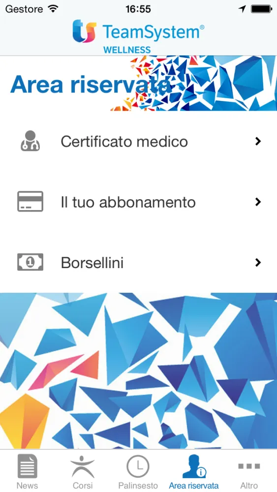 Zrzuty ekranu InforYou - TeamSystem Wellness