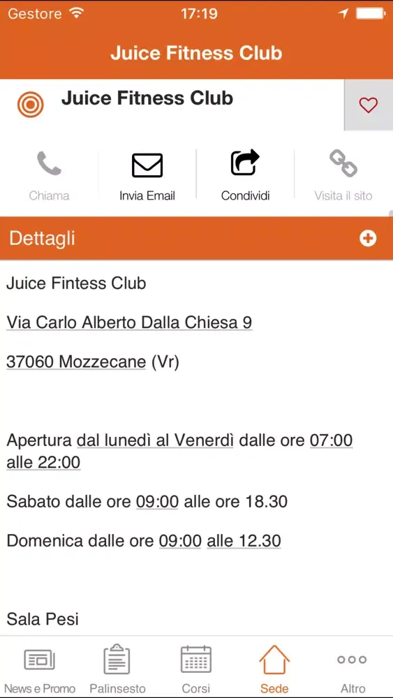 Capturas de tela do JUICE FITNESS CLUB
