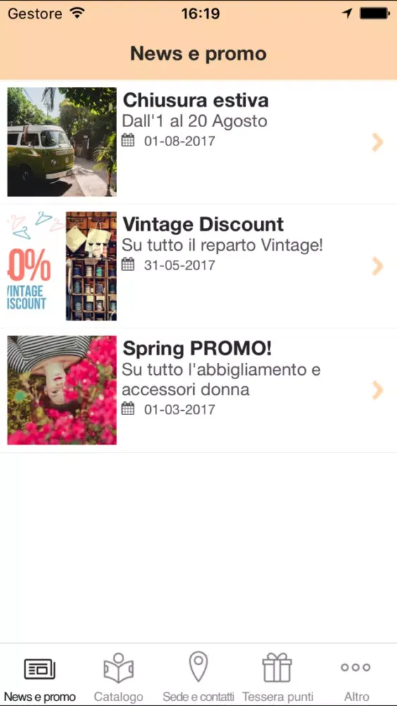 Retrò Concept Store应用截图
