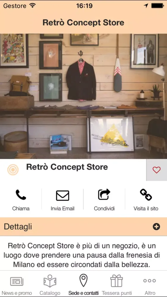 Retrò Concept Store应用截图