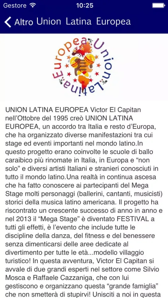 UNION LATINA EUROPEA Screenshots