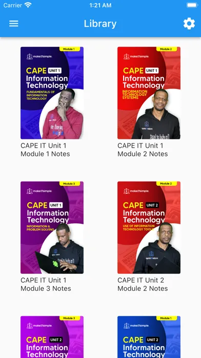 Tangkapan layar LearnIT by makeITsimpleTT