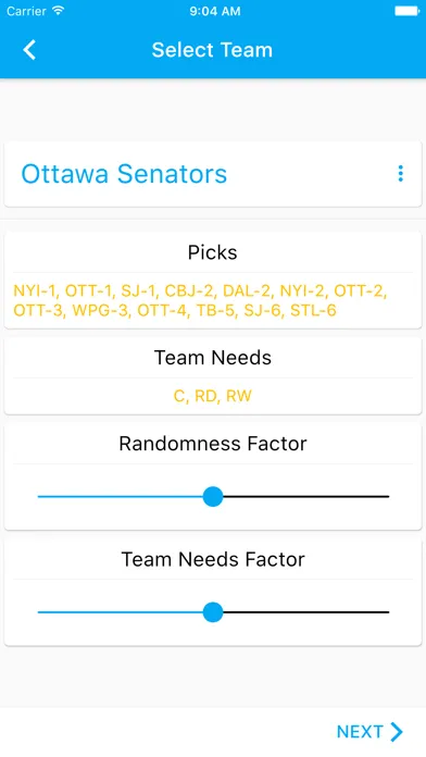 Sports Draft Simulator应用截图