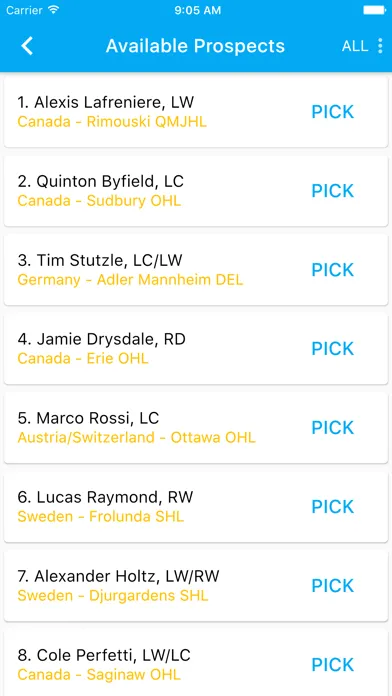 Sports Draft Simulator应用截图
