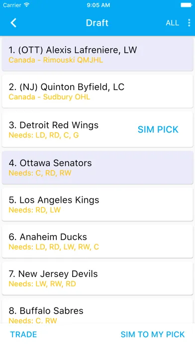 Sports Draft Simulator应用截图