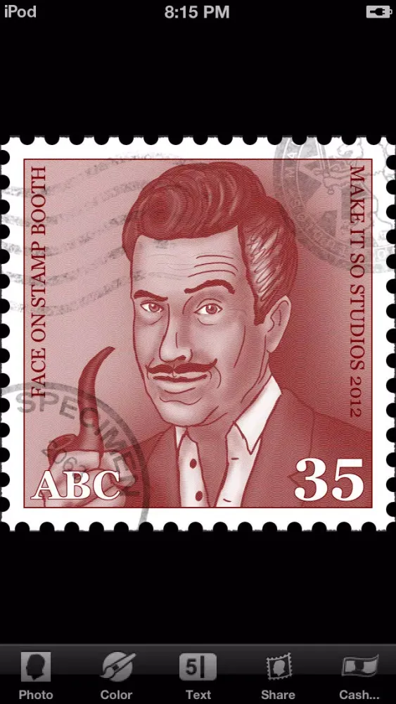 Face On Stamp Booth Screenshots