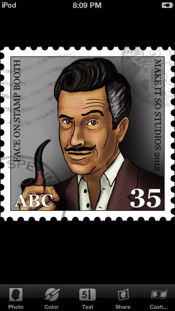 Face On Stamp Booth Screenshots