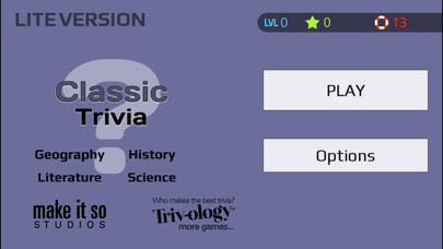 ภาพหน้าจอของ Classic Trivia