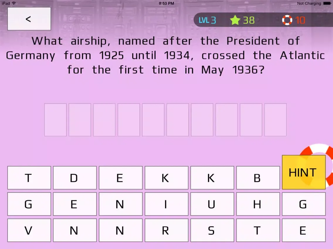 History Trivia: Ancient to Modern iPad  Screenshots