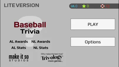Baseball Trivia Stats & Awards স্ক্রিনশট