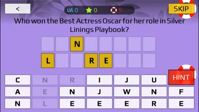 Oscar Winners Trivia应用截图