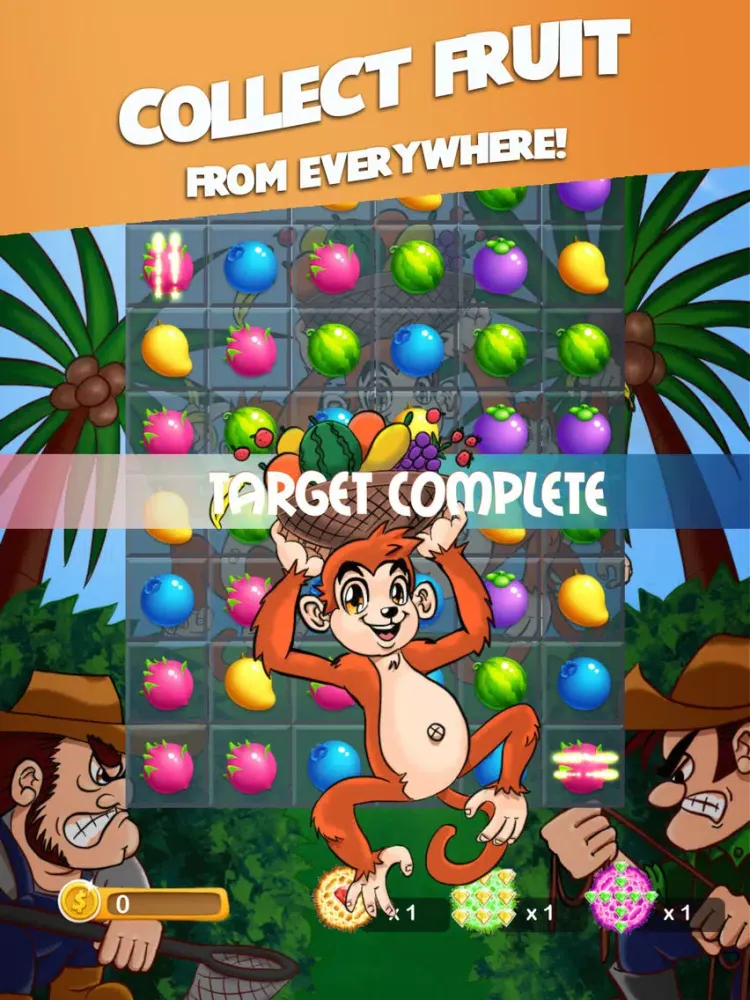 Monkey City & Hungry Babies - Fun Games for Girls iPad  স্ক্রিনশট
