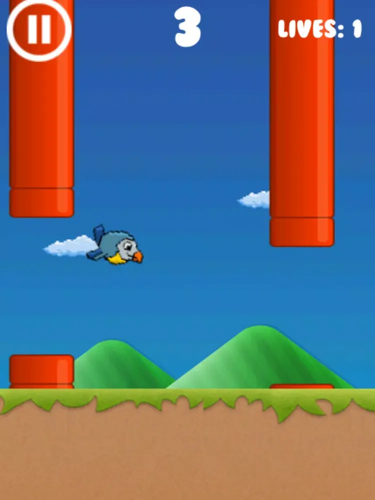 Ảnh chụp màn hình của Crazy Dodo: The bird has returned and can't stop flapping! iPad 