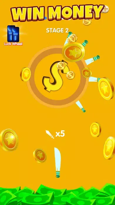 Captures d'écran de Money Knife: Make Money Game