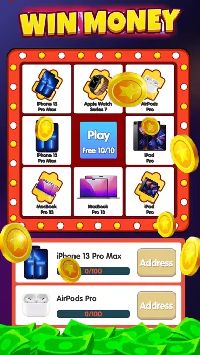 Captures d'écran de Money Knife: Make Money Game