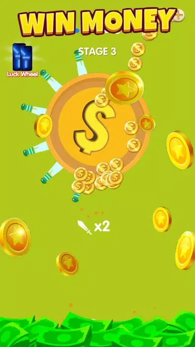 Captures d'écran de Money Knife: Make Money Game