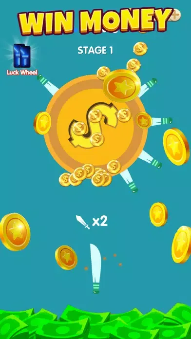 Captures d'écran de Money Knife: Make Money Game