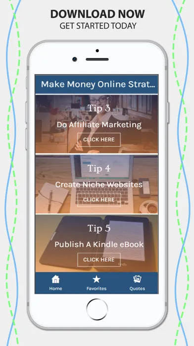 Captures d'écran de Make Money Online Strategies
