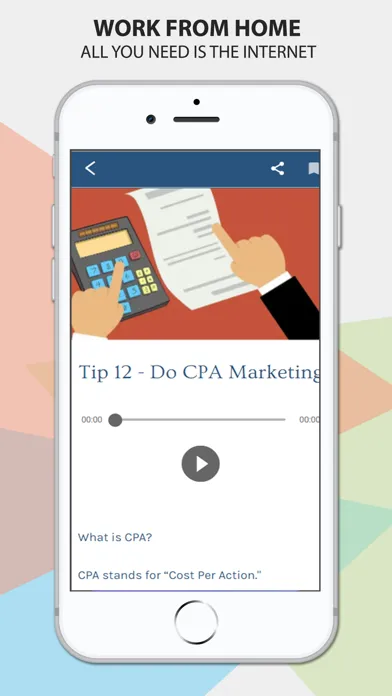 Captures d'écran de Make Money Online Strategies