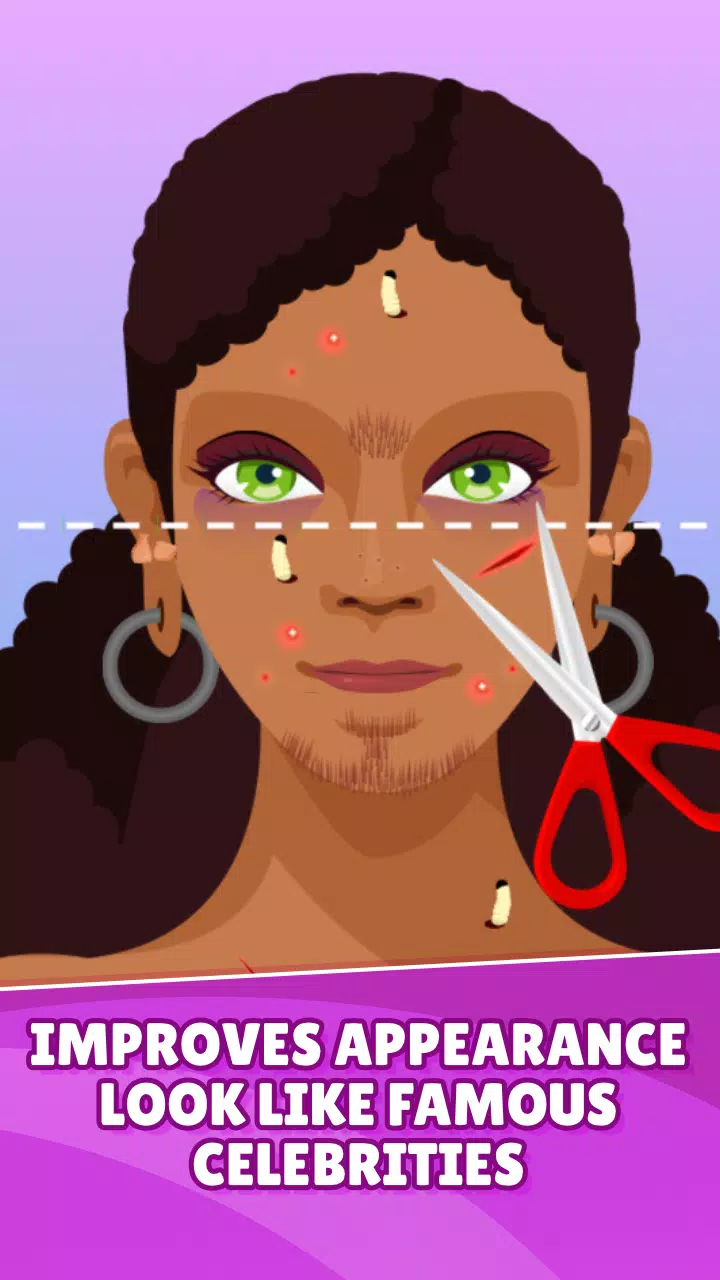 Tangkapan skrin ASMR satisfying Makeover Game