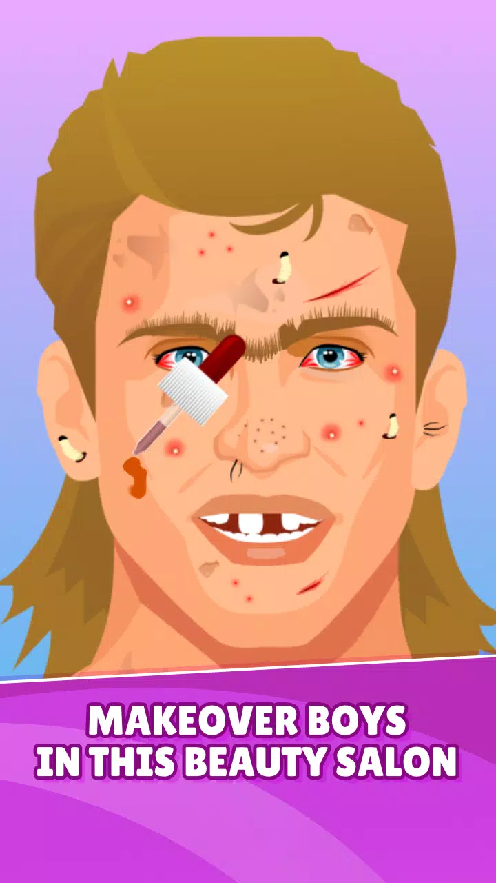 Tangkapan skrin ASMR satisfying Makeover Game
