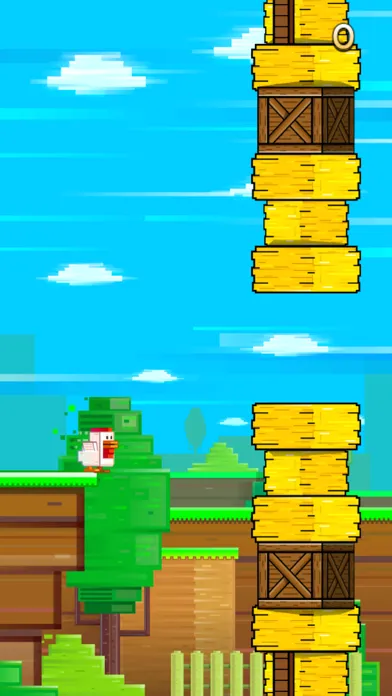 Screenshot di Crossy Chick Running