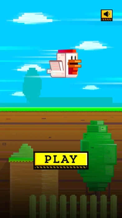 Screenshot di Crossy Chick Running