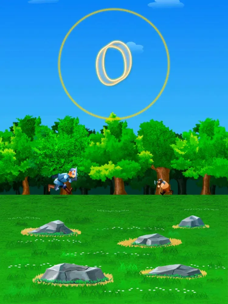 Warriors of The World Jump Rush iPad  سکرین شاٹس