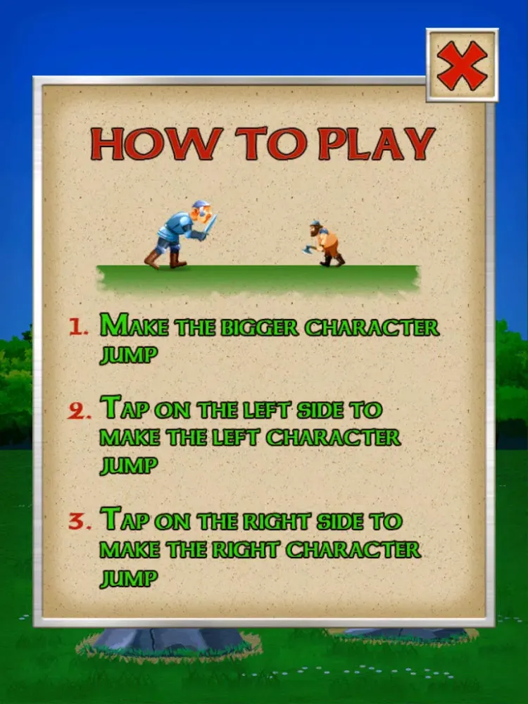 Warriors of The World Jump Rush iPad  سکرین شاٹس