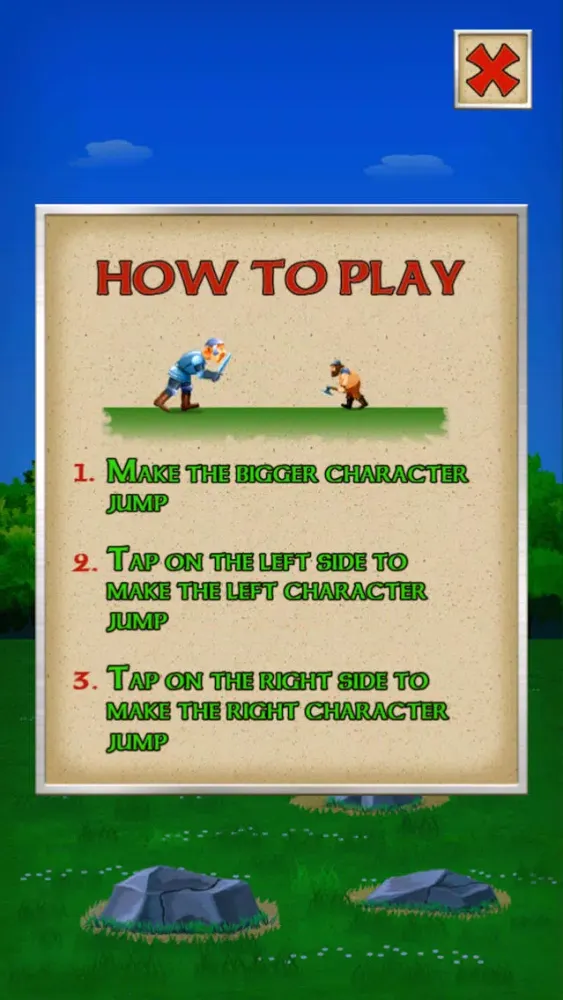 Warriors of The World Jump Rush سکرین شاٹس