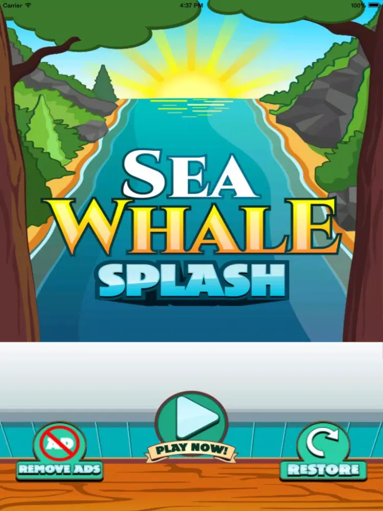 Скриншоты Sea Whale Splash iPad 