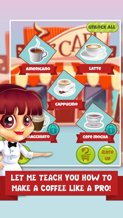 Coffee Dessert Making Salon - food maker games & candy ice cream make for kids! スクリーンショット