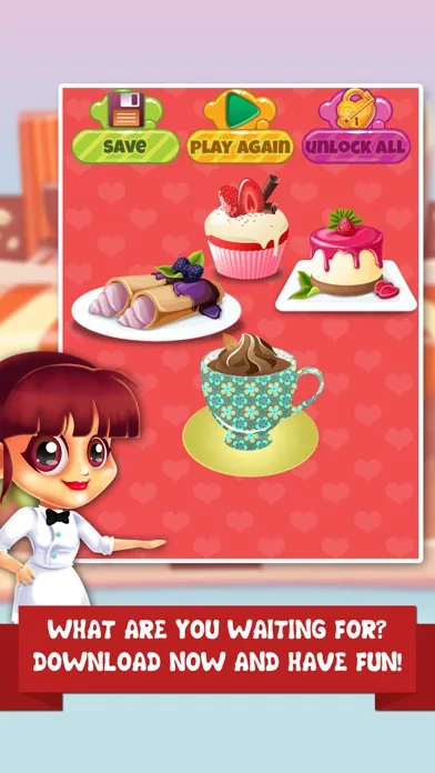 Captures d'écran de Coffee Dessert Making Salon - food maker games & candy ice cream make for kids!