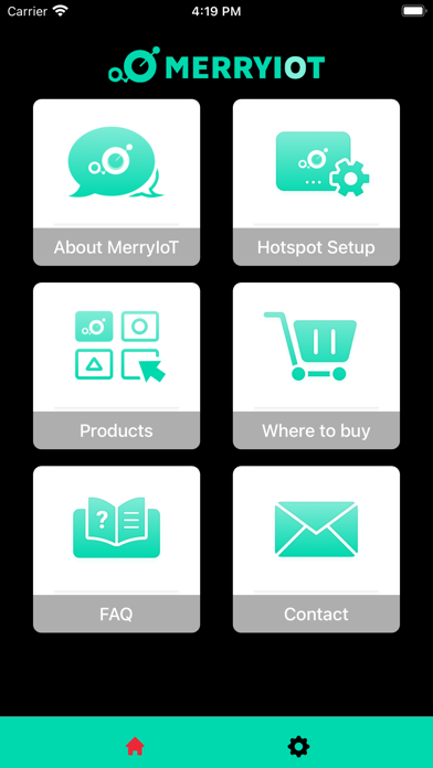Capturas de pantalla de MerryIoT Hotspot