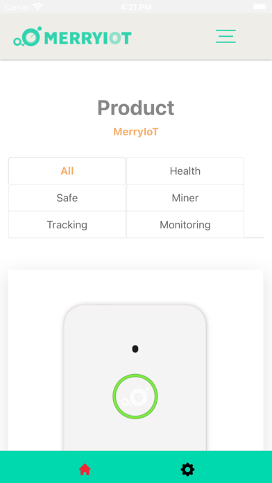 Capturas de pantalla de MerryIoT Hotspot
