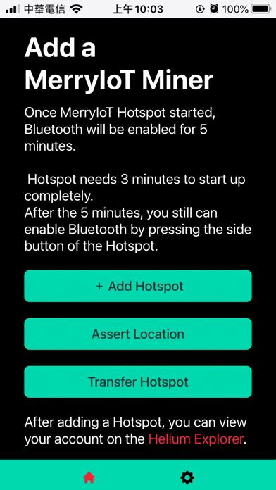 Capturas de pantalla de MerryIoT Hotspot
