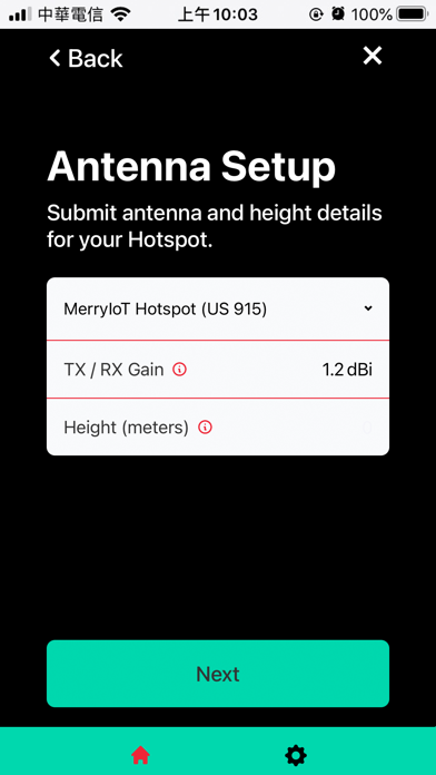 Capturas de pantalla de MerryIoT Hotspot