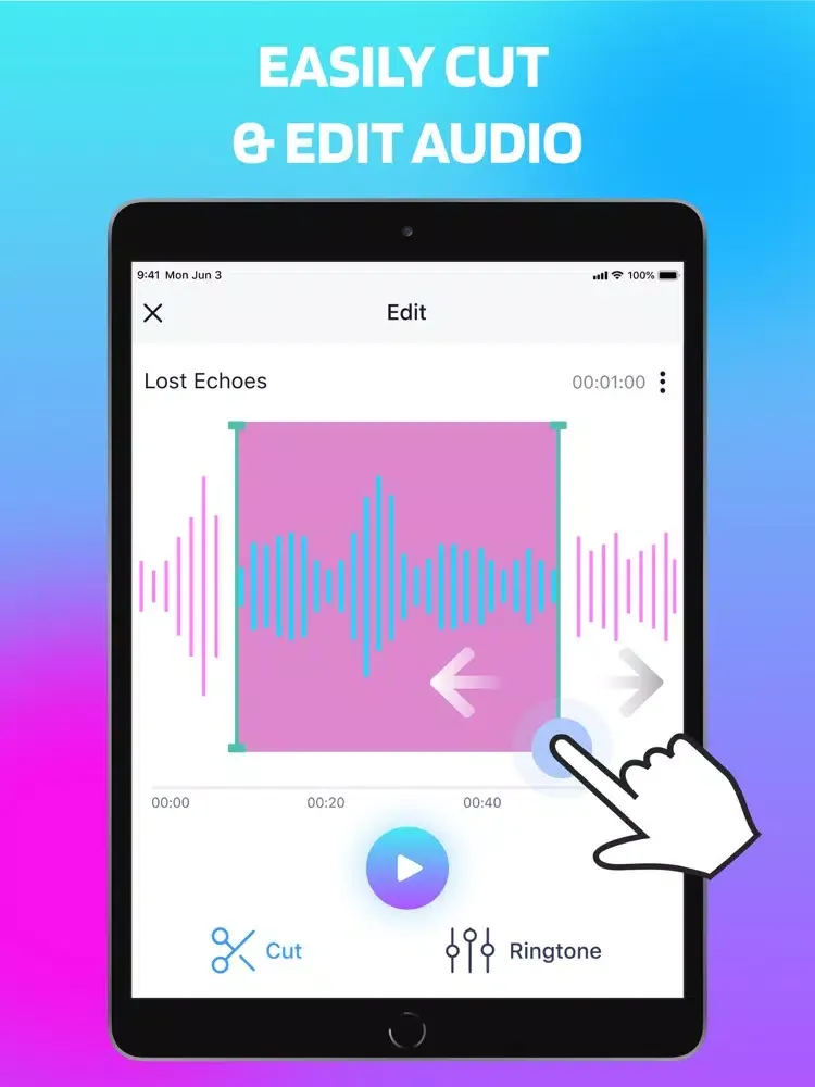 Ringtone Maker & Music Editor iPad  Screenshots