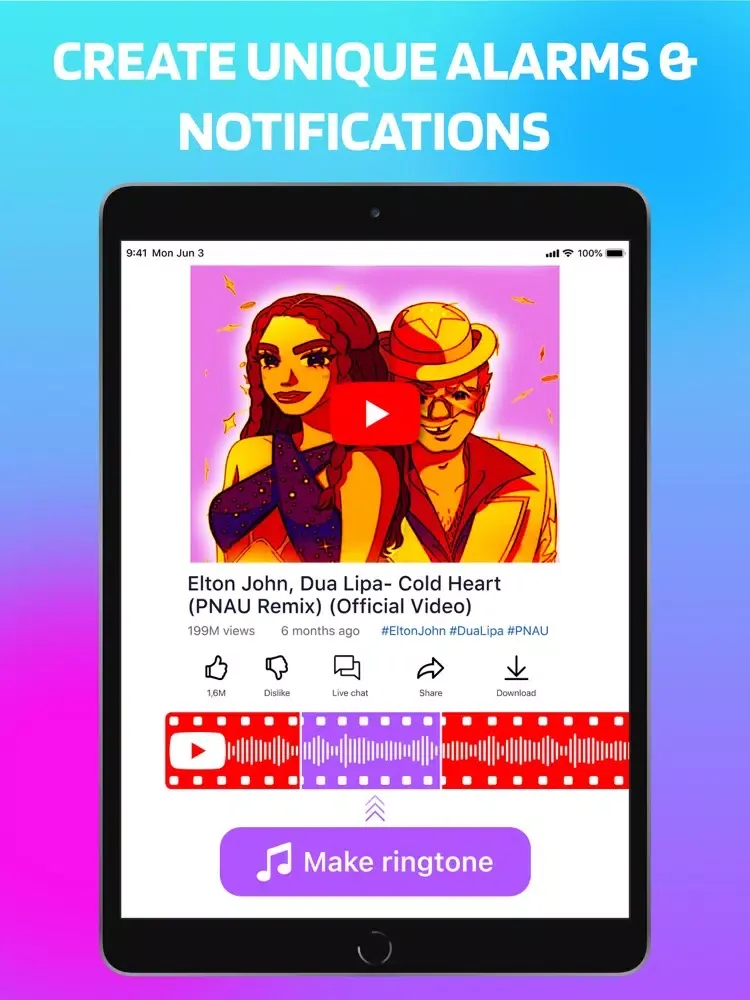 Ringtone Maker & Music Editor iPad  Screenshots