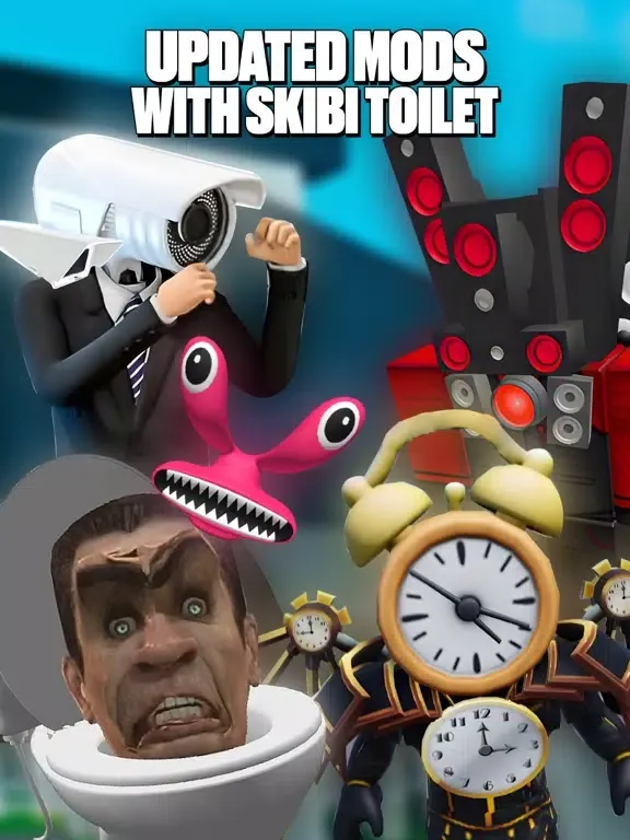 Skibi Toilet Mods for Roblox iPad  Screenshots