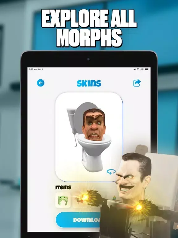Skibi Toilet Mods for Roblox iPad  Screenshots