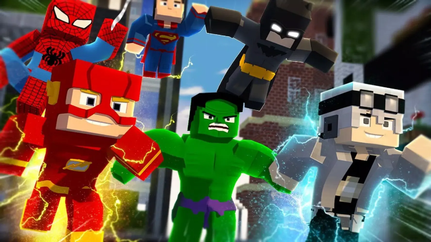 Superheroes Mod for Minecraft Ekran Görüntüleri