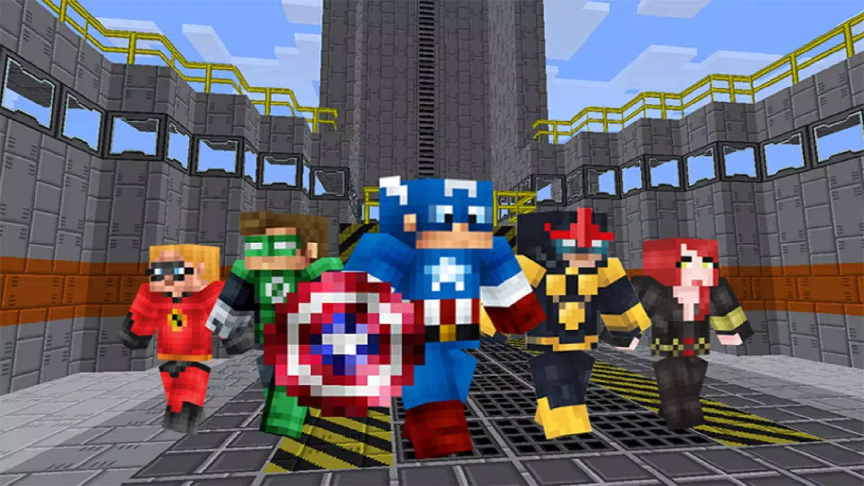 Superheroes Mod for Minecraft Ekran Görüntüleri
