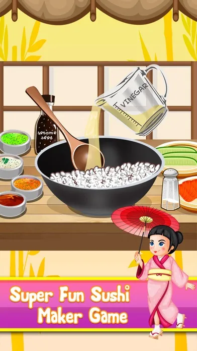 Sushi Food Maker Cooking Kid Game (Girls & Boys) Screenshots