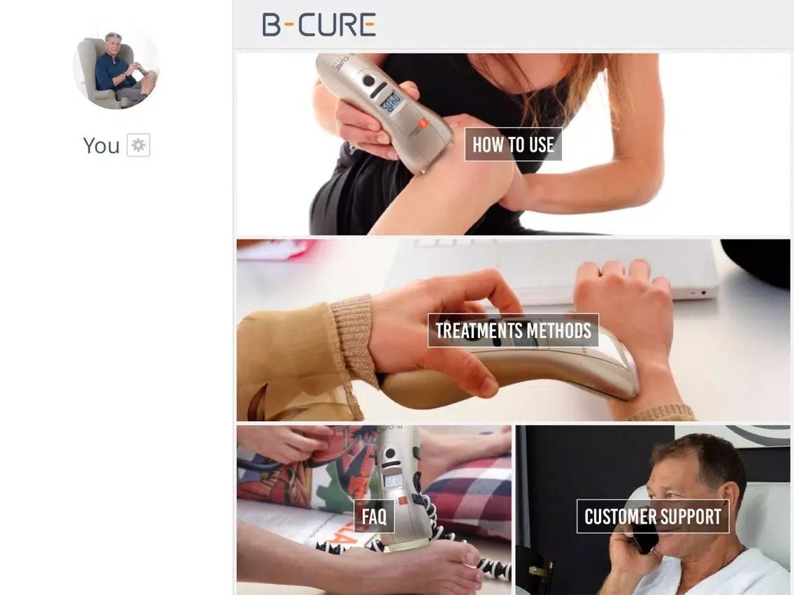 B-Cure Laser iPad  Screenshots