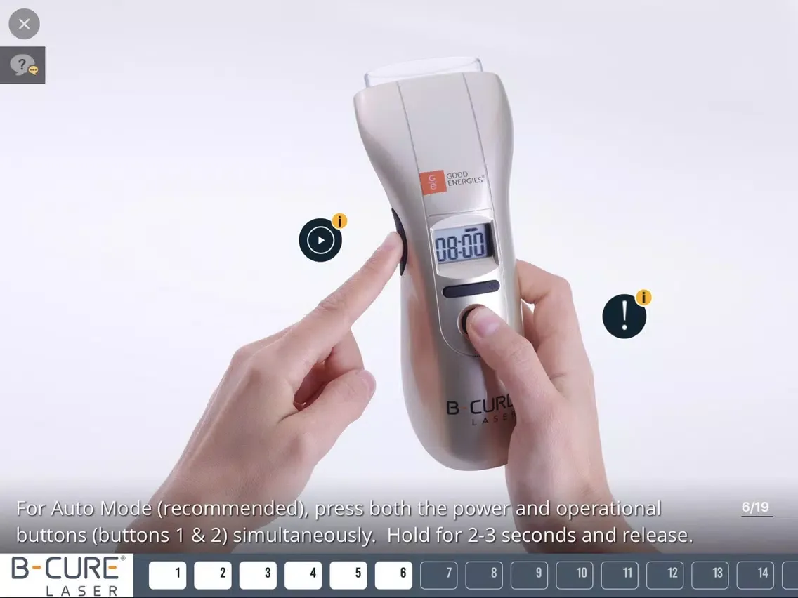 B-Cure Laser iPad  Screenshots